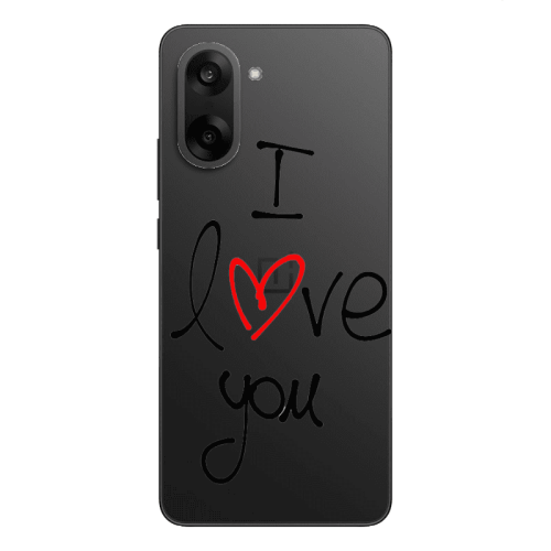 Oneplus Nord CE 5 i love you Transparent Silicone TPU Θήκη